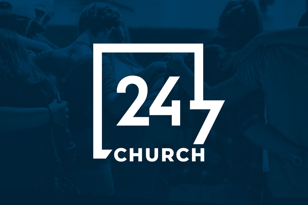 Graphic Design Logo Design Branding 247 church Logo