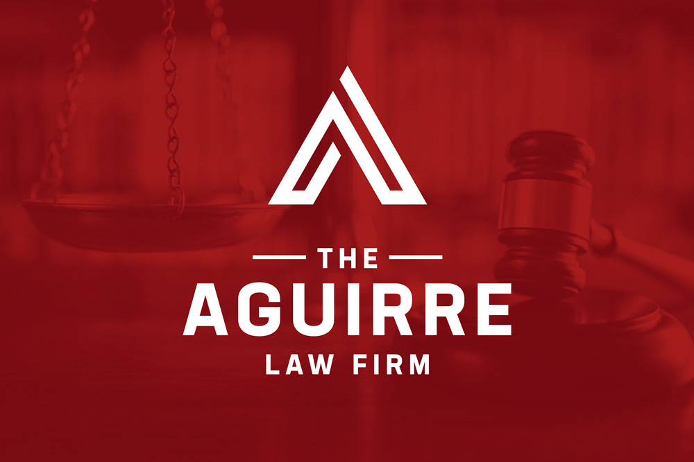 Graphic Design Logo Design Branding Aguirre Law Firm Logo