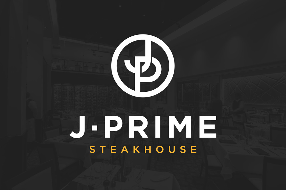 Graphic Design Logo Design Branding J-Prime Steakhouse Logo