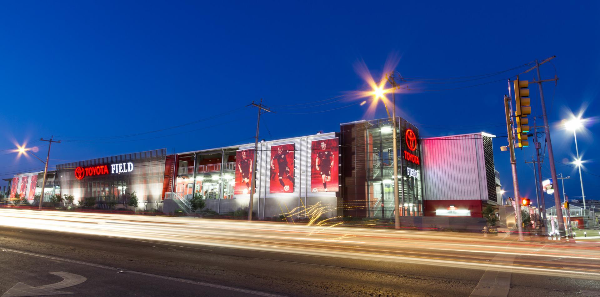 Toyota Field Street View