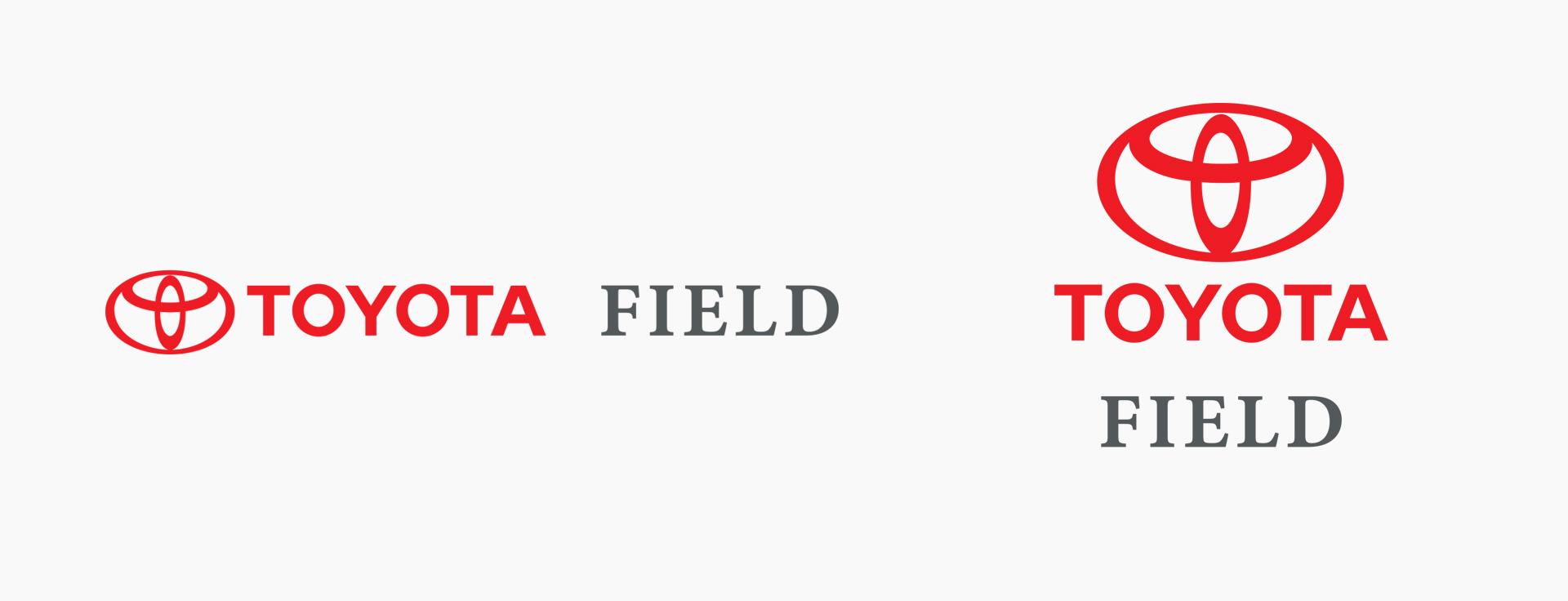 Toyota Field Logo White