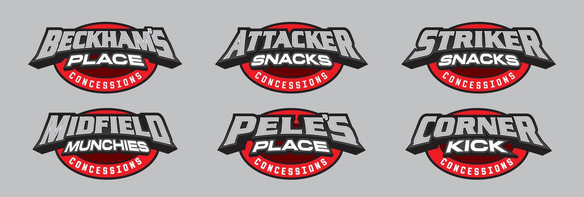 Toyota Field Concessions Logo Design